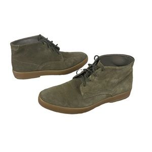 Allen Edmonds Driggs Chukka 10D Taupe Suede Boots Shoes